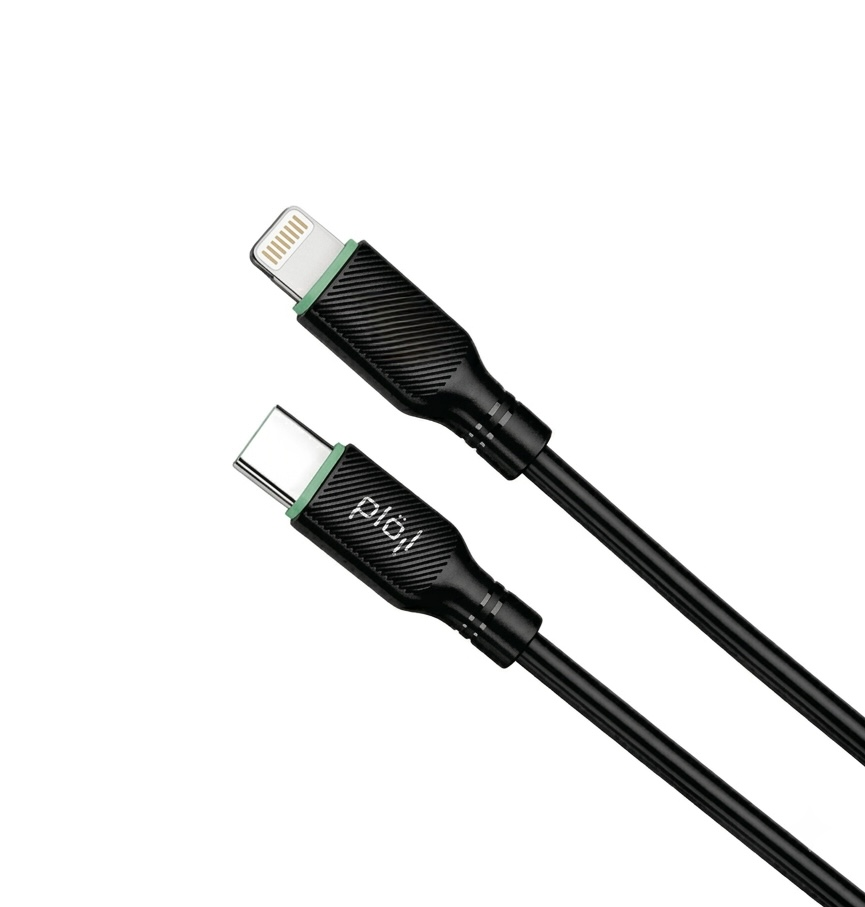 كابل Type-C إلى Lightning أسود